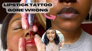 STORYTIME | Permanent LIPSTICK TATTOO Gone Wrong & Then She BLOCKED Me😐 | Lip Blushing