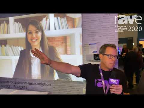 ISE 2020: Epson Director of Sales Tom Kettell Gives Gary Kayye an ISE Booth Tour