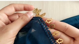 Son Zamanlarda Trend Olan Yaprak Pullu Şıkır Şıkır Bir Oya 44. Model