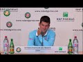 Roland Garros 2014 Final Interview Djokovic