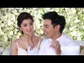 งานแต่งออย ธนา บรรยากาศสัมภาษณ์สื่อ สุดหวาน