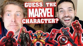 Guess The Marvel Character Challenge With Jason Nash And Ugh Its Joe