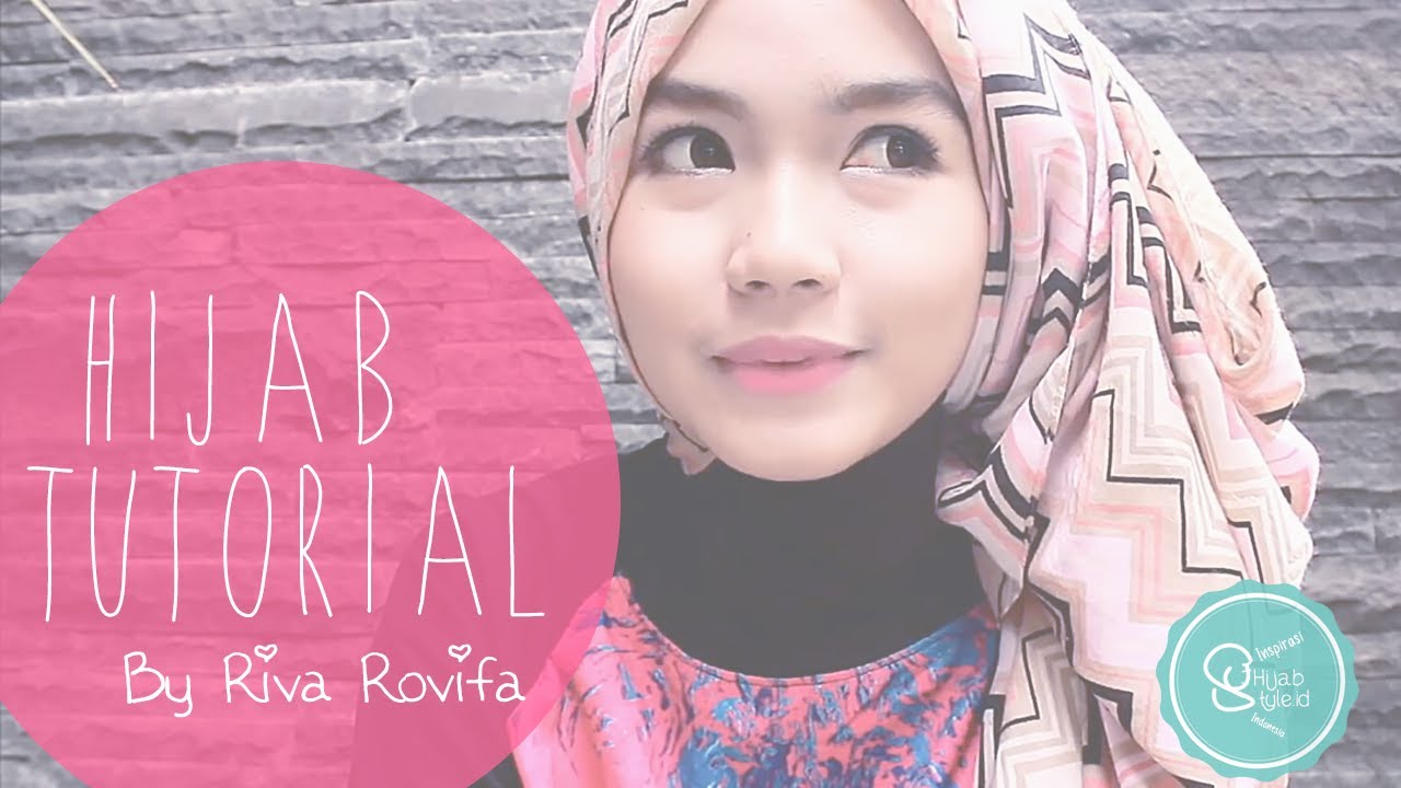 BEST] Cara Memakai Jilbab Pashmina  HijabStyleID Tutorial  by Riva 