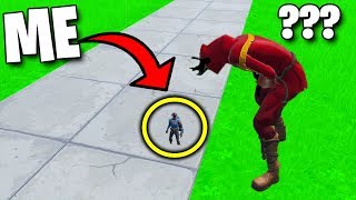 I Became SMALL In Fortnite..