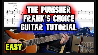 The Punisher Frank's Choice Guitar Tutorial