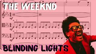 The Weeknd - Blinding Lights For String Quintet Sheet Music