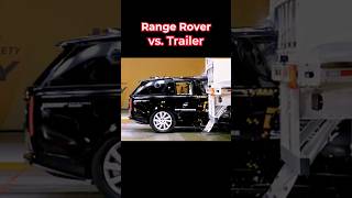 2025 Range Rover Vs. Trailer Insane Crash Test
