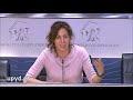 Irene Lozano, UPyD: "El observatorio de la vida militar nace muerto" Rueda de Prensa 19/09/2013