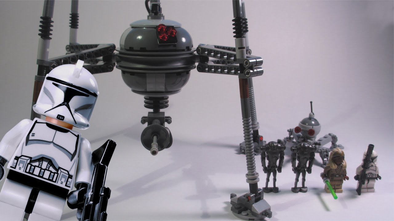 Lego Star Wars Homing Spider Droid Review Lego Star Wars Homing Spider Droid Review