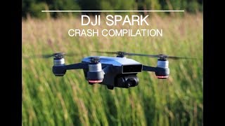 Dji Spark Crash Fail Compilation