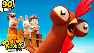 Battle Of The Giants Rabbids Invasion 90Mn Compilation Cartoon For Kids