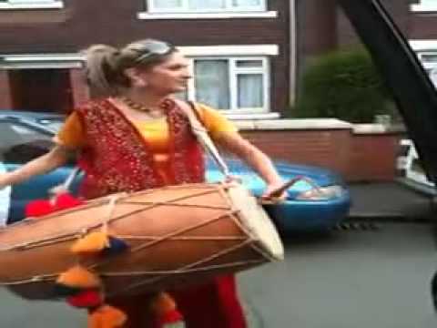 Rihanna s Rude Boy feat Miss Rani Taj The Punjabi Dhol Mi...