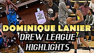 Dominique Lanier Drew League Highlights