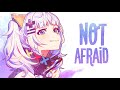 Nightcore - Not Afraid (Lyrics)