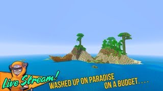 Minecraft Survival Island - Episode 1 Welcome To The New Paradise! (Minecraft Survival Live Stream)