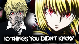 10 Things You Didn't Know About Kurapika Kurta - Hunter x Hunter