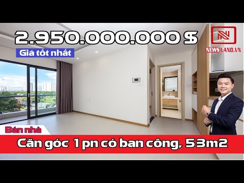 ✅Tham quan căn góc 1 phòng ngủ có kiểu cách bố trí đẹp nhất tại dự án New City Thủ Thiêm Quận 2