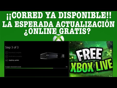 ¡¡CORRED Ya Disponible La Esperada Actualización De Xbox!! ¿Online Gratis? Xbox One - 360 - Series