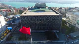 Yıkımı İçin Gün Sayılan Atatürk Kültür Merkezi Havadan Görüntülendi