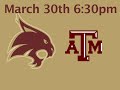 Texas State hosts Texas A&M Texas State hosts Texas A&M