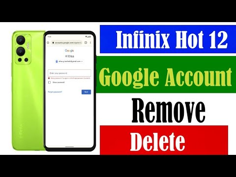 How to remove google account in infinix hot12 || infinix How to remove google account in infinix hot12 || infinix