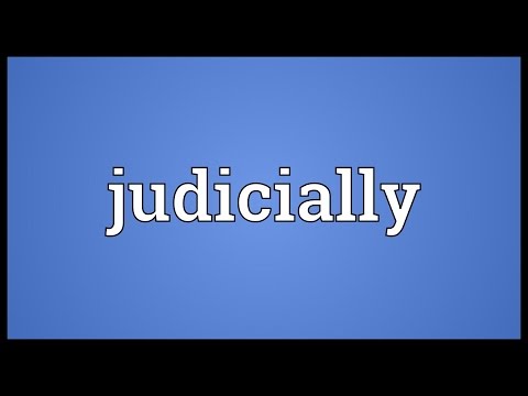 Header of judicially