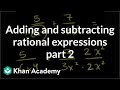 Thumbnail image for Adding and Subtracting Rational Expressions 2