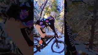 Snow day #snowbike #slippery #mtblife #mtbjumps #pnwsports #neverstopexploring #neverstopchallenging
