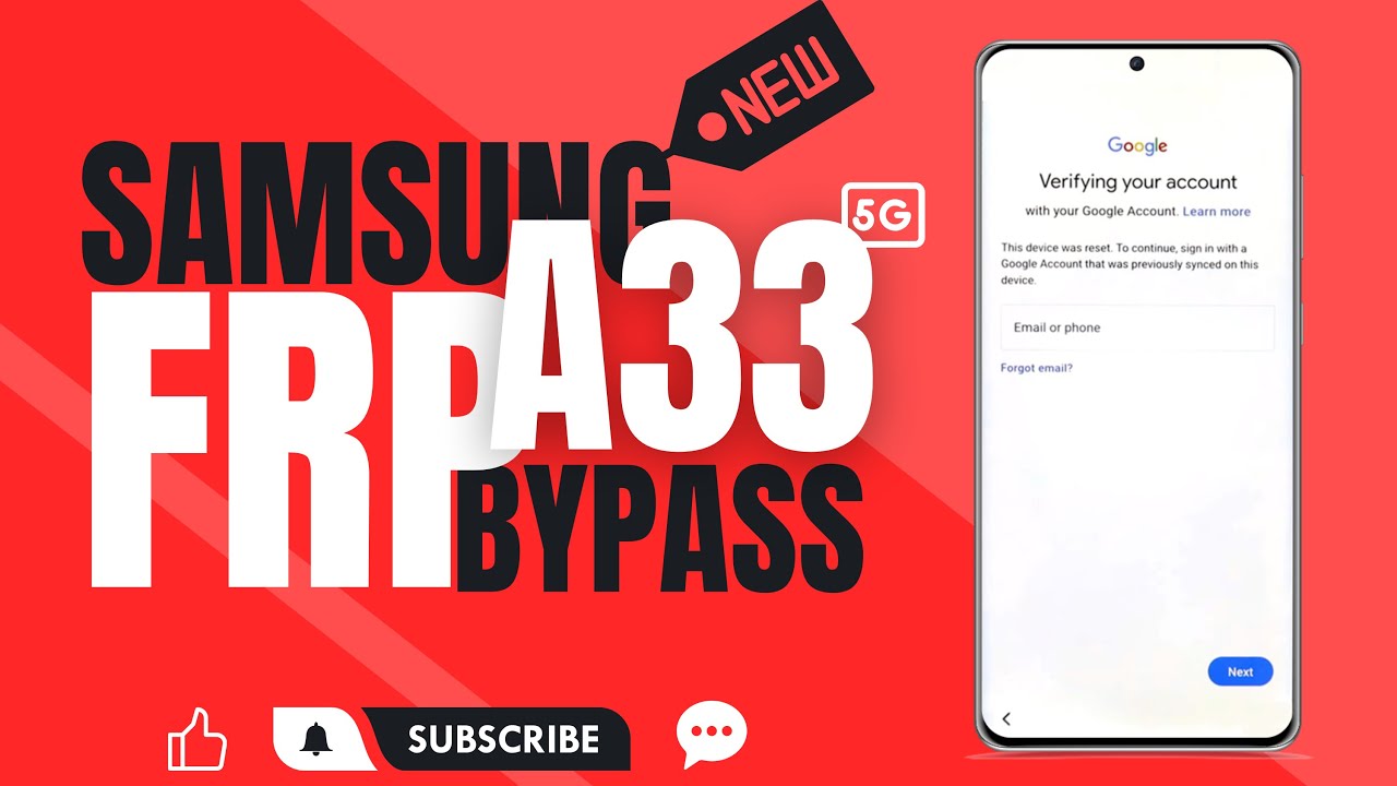 Samsung A33 5G FRP Bypass Android 12 without PC | Google Samsung A33 5G FRP Bypass Android 12 without PC | Google