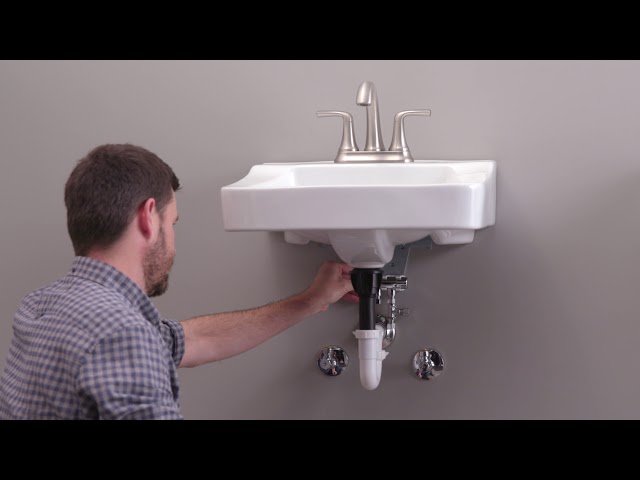 Watch How To Install a Cash Acme HG135 Under Sink Mixing Valve on YouTube.