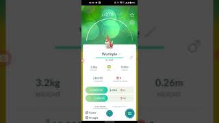 Evolution Of Wurmple , Pokemon Go 1St September 2021