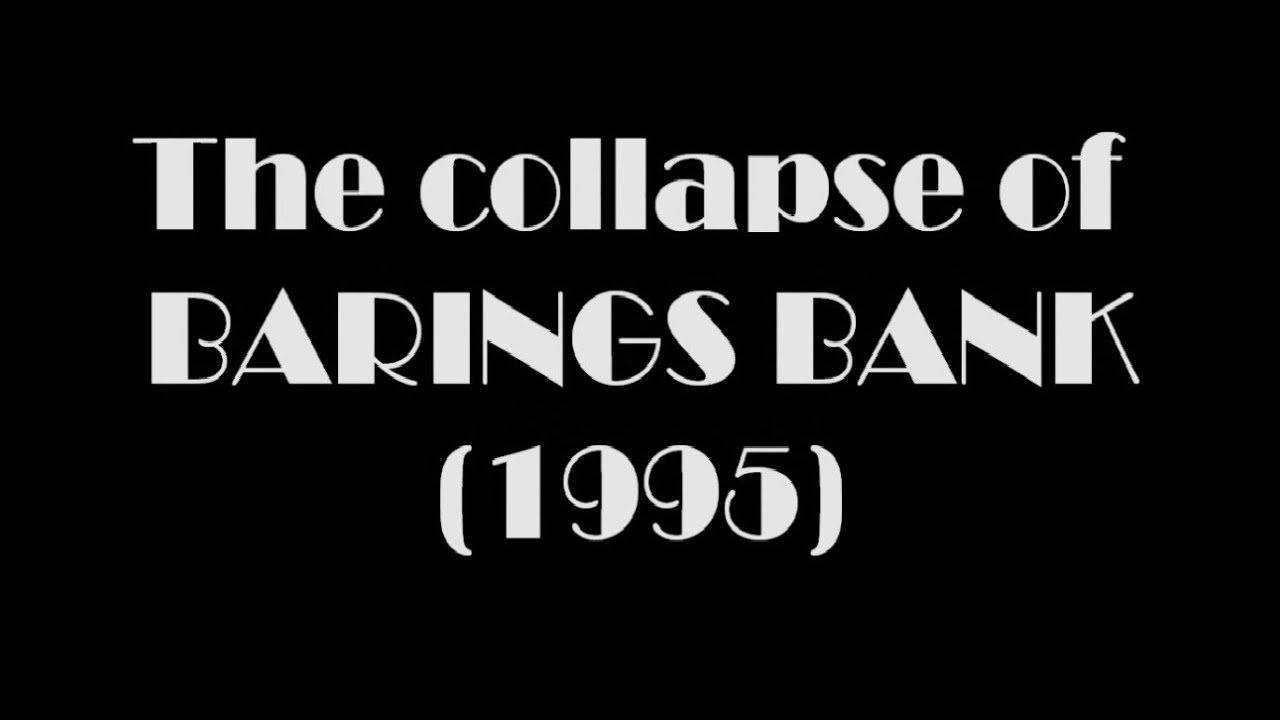 the collapse of barings bank Lessons learned: in the wake of the collapse of barings bank, not only did financial companies become more vigilant of the need to separate the control groups from the trading groups. the collapse of barings bank Lessons learned: in the wake of the collapse of barings bank, not only did financial companies become more vigilant of the need to separate the control groups from the trading groups.