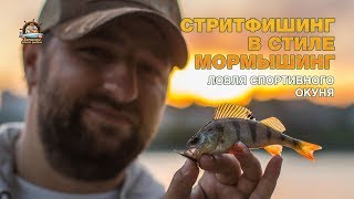 Стритфишинг в стиле мормышинг. Ловля спортивного окуня.