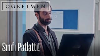 Akif öğretmen sınıfı patlattı! - Öğretmen