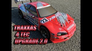 Traxxas 4 Tec 2 0 Brushless Run After Upgrades