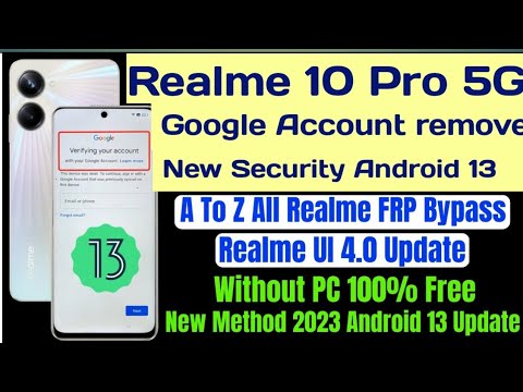 realme 10 pro frp bypass(Google account remove) Android realme 10 pro frp bypass(Google account remove) Android