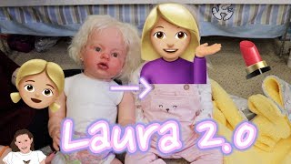 Laura Got a Makeover! Unboxing Reborn Toddler Laura 2.0 | Kelli Maple
