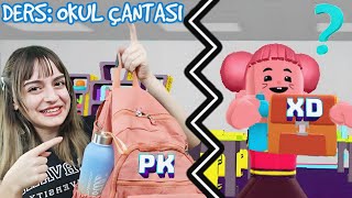 Pk Xd Okul Çantasi Challenge Pk Xd School Bag Challenge Özgüş Tv