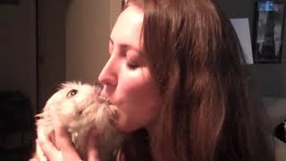 dog and girl French kissing  !! sexy viral  !! dog and girl Love kiss 