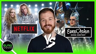 WILL FERRELL'S EUROVISION vs THE REAL EUROVISION! (MOVIE REVIEW)