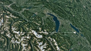 Courchevel Altiport To Payerne Air Base Lflj - Lsmp - 1552023