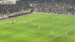 Fenerbahçe 0 - 3 Galatasaray (Tribün Çekimi Goller) #Oliveira #Kerem #Icardi