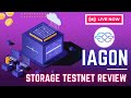 Iagon - Cardano's Distributed Storage Solution, COMPLETE Node Storage Testnet Review!