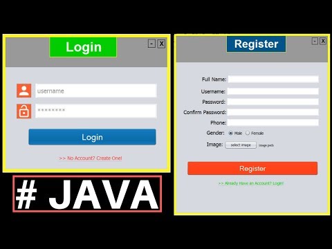 Java Project Tutorial - Make Login and Register Form Step by Step Using NetBeans And MySQL Database