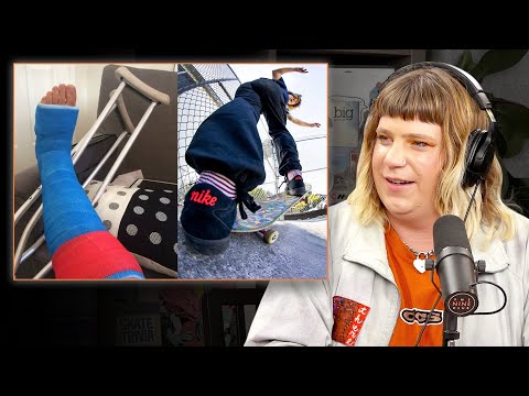 Marbie Talks About Breaking Her Leg and Getting Back Into Skating