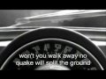 Franz Ferdinand - Walk Away (with lyrics)