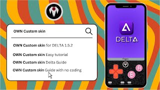 Custom Controller Skin For Delta Emulator No Coding Guide