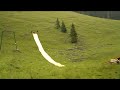 Slip and Fly - Amazing Waterslide Jump!