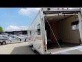 Very Nice 33' 2007 Forest River Work and Play 28BR Toy Hauler!!