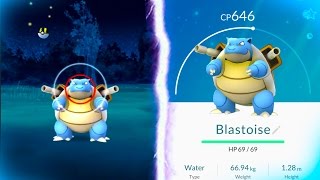 WILD BLASTOISE CAUGHT IN POKEMON GO! THIS IS INSANE WTF! + Wild Lapras & More!
